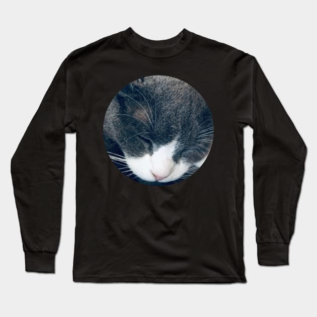 Sleeping Cat / Pictures of My Life Long Sleeve T-Shirt by nathalieaynie